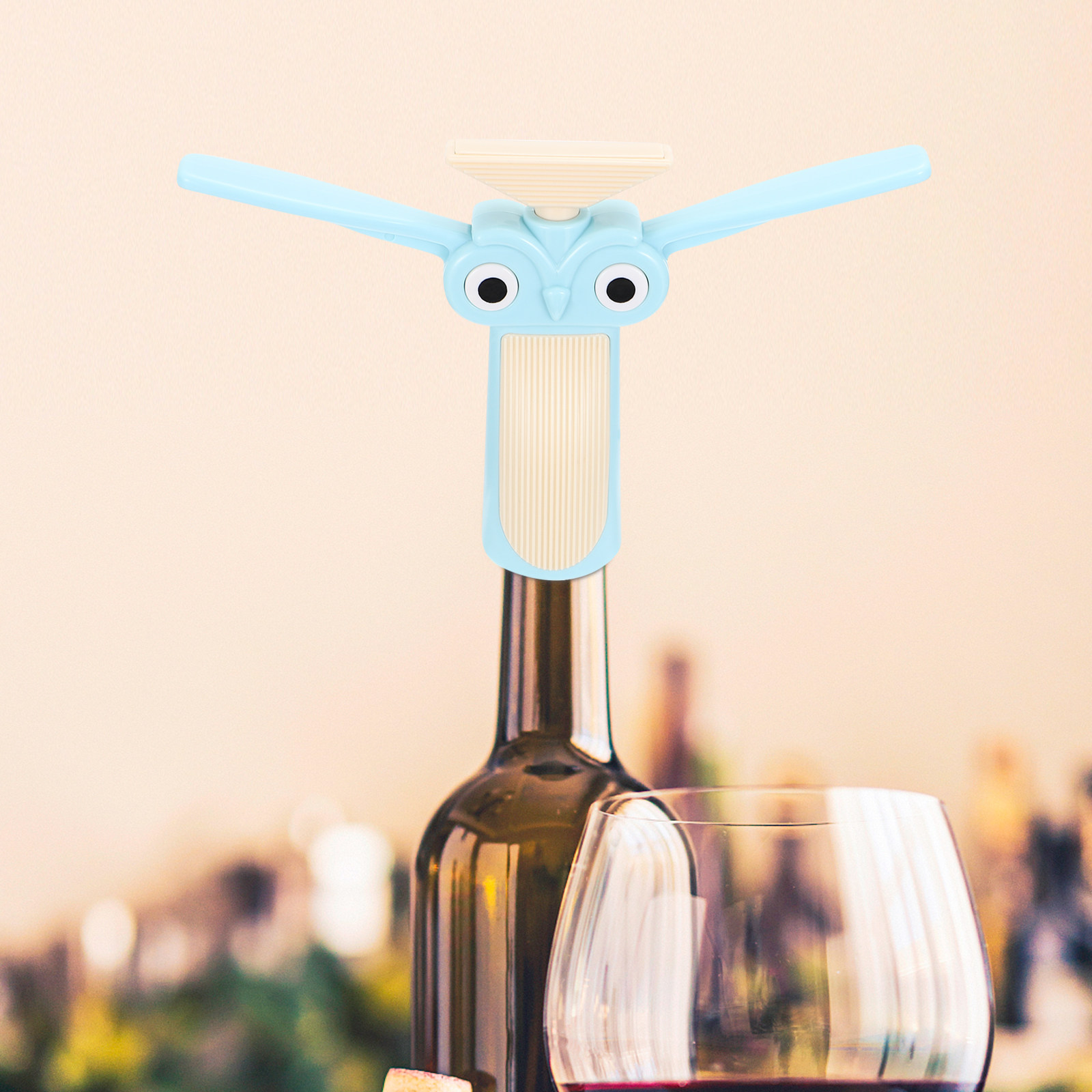 Wine Bottle Opener Manual Cork - Wine In Beer Bottle ulasan dan harga