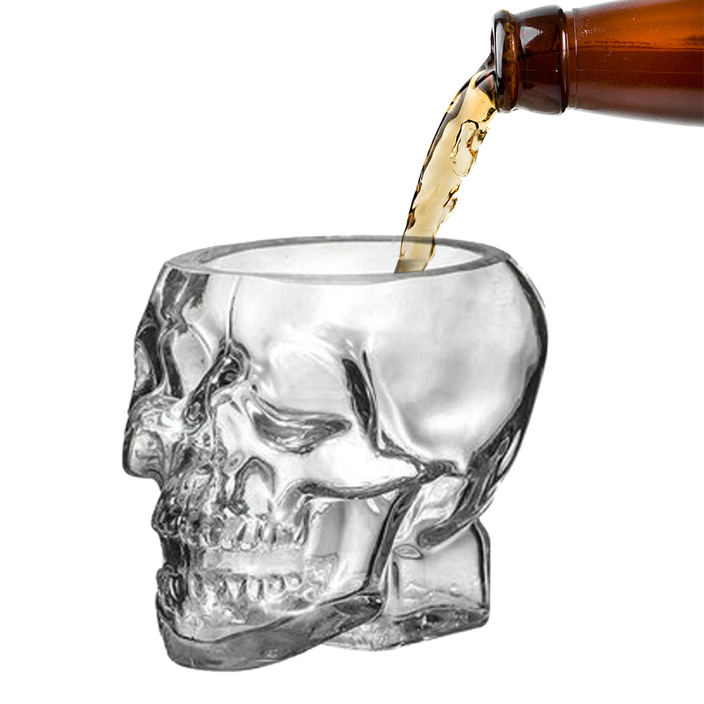 150/350ML Transparent Skull He - Wine Beer And Spirit ulasan dan harga