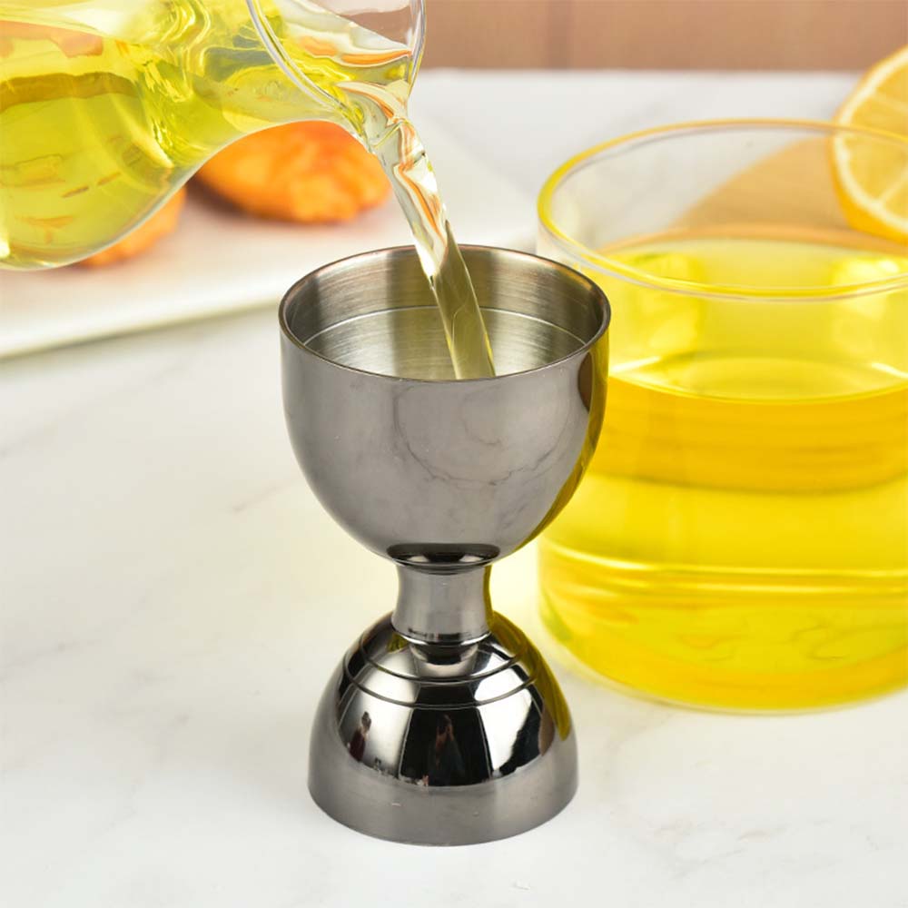 Stainless Steel Cocktail Shake - Spirit Measure Jigger ulasan dan harga
