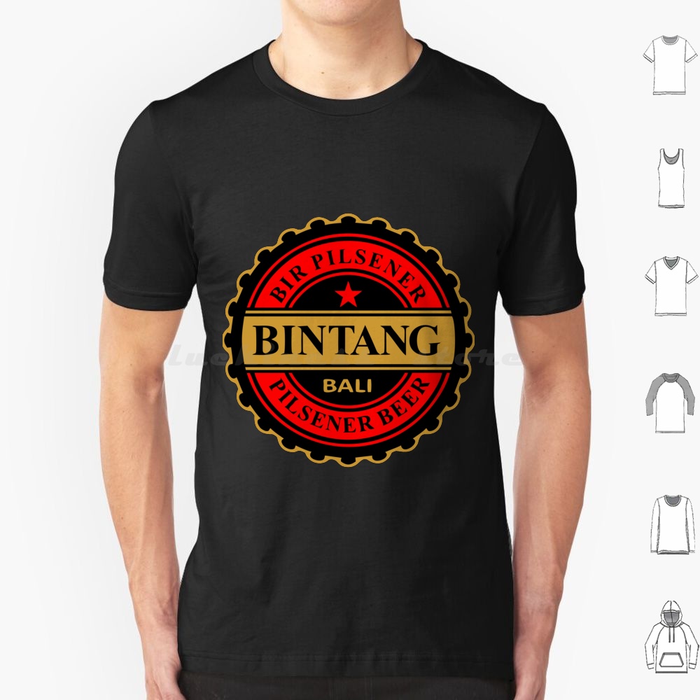 Bintang Pilsener Beer T Shirt  - Wine To Beer To Liquor ulasan dan harga