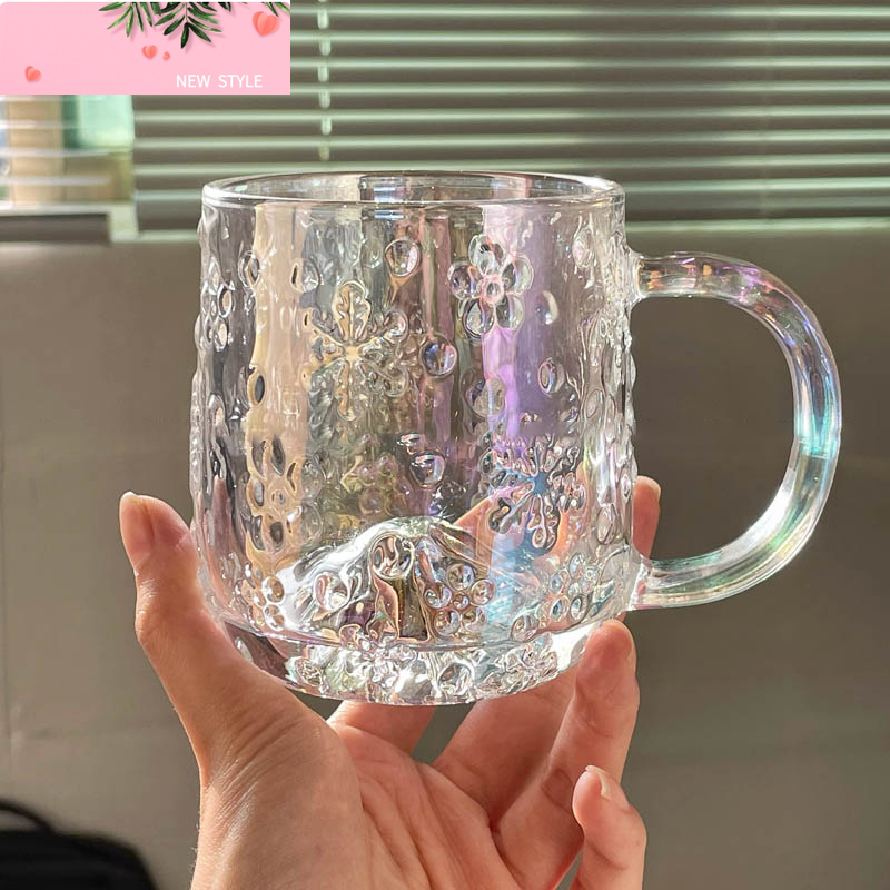 Cute Christmas Mug Gift Glass  - Wine Beer Coffee ulasan dan harga