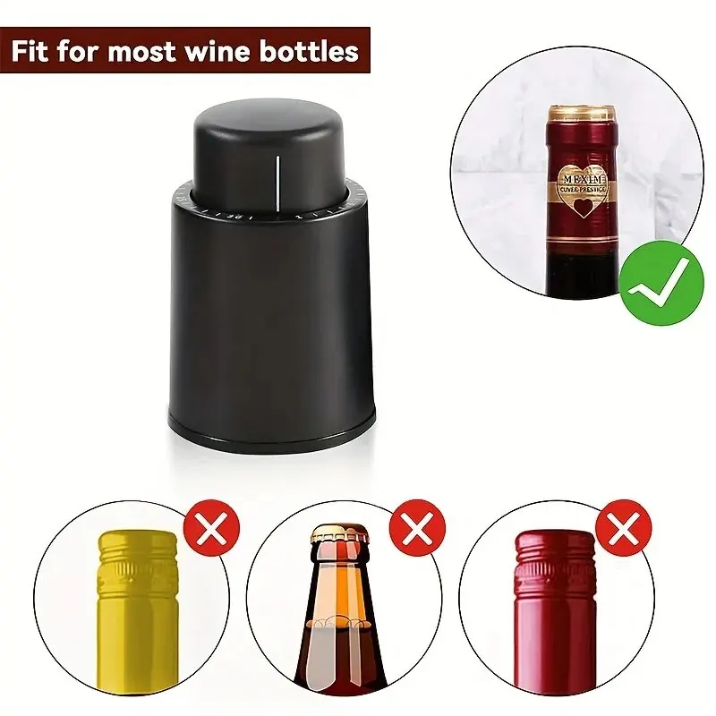 Vacuum Pump Wine Saver Cap Sto - Wine Stopper Vacuum ulasan dan harga