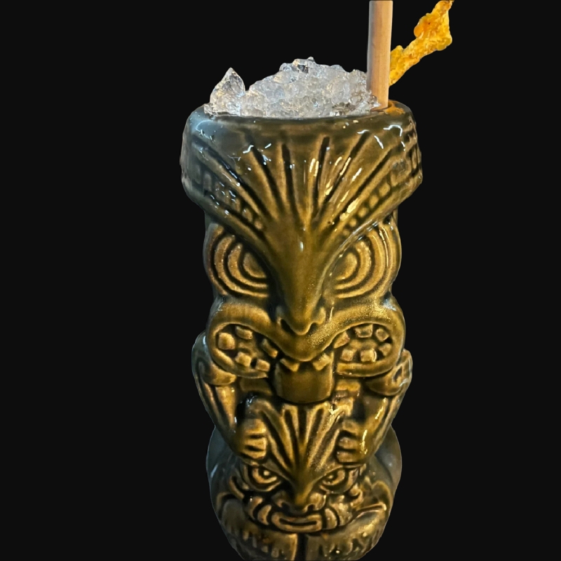 630ml Ceramic Tiki Mug Creativ - Wine Beer Coffee ulasan dan harga